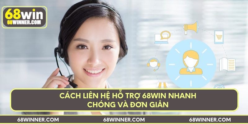 Cách liên hệ hỗ trợ 68win nhanh chóng và đơn giản